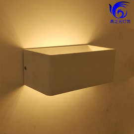 卧室客房床头灯led壁灯酒店工程过道灯简约室内壁灯方形厂家销售