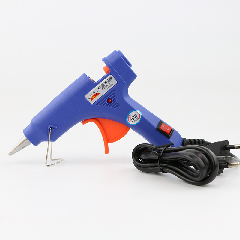热熔胶枪胶棒带开关手工打胶枪DIY手工花制作工具家用强力热融枪