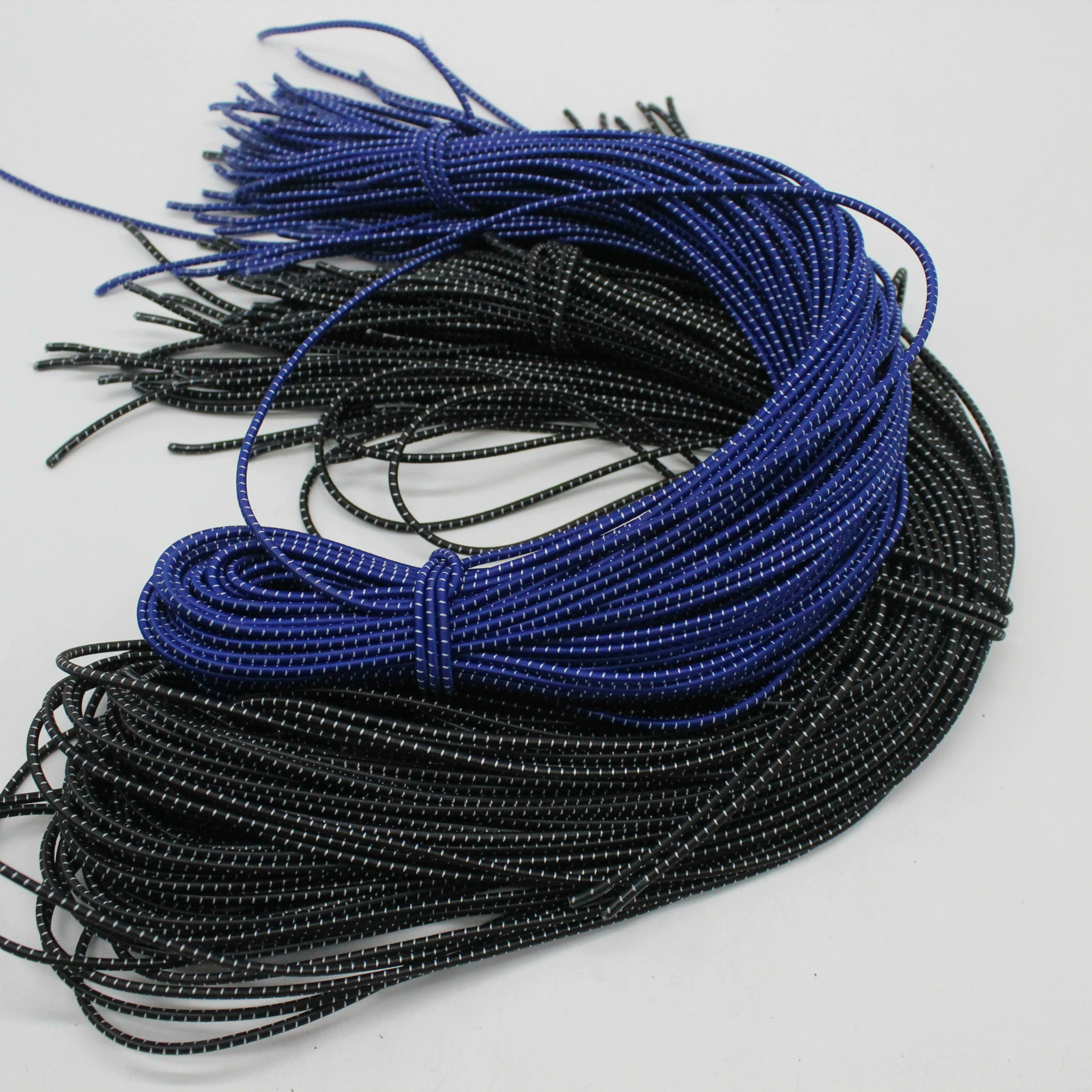 Производители латексной линии в наличии ЧЕРНЫЙ 2,8 мм многоядерный латекс линия клетчатая линия Пряжка сократить до образца печати