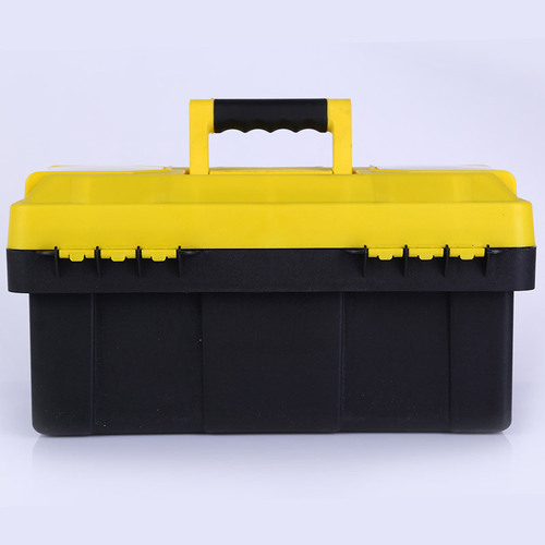 Factory sales Haoze thickened 14-inch, 17-inch, 19-inch, 23-inch portable hardware storage box repair car plastic tool box