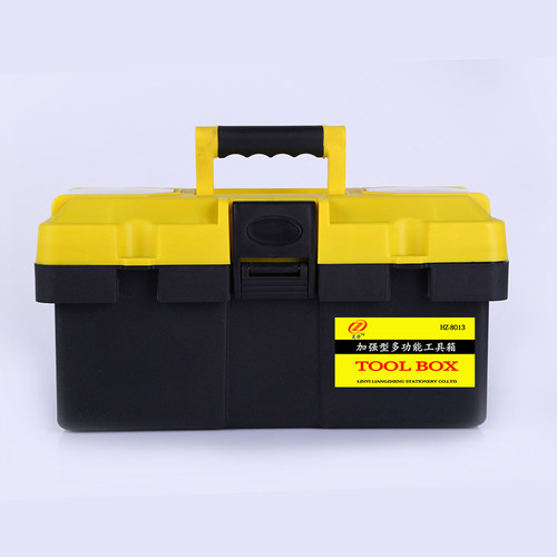 Factory sales Haoze thickened 14-inch, 17-inch, 19-inch, 23-inch portable hardware storage box repair car plastic tool box
