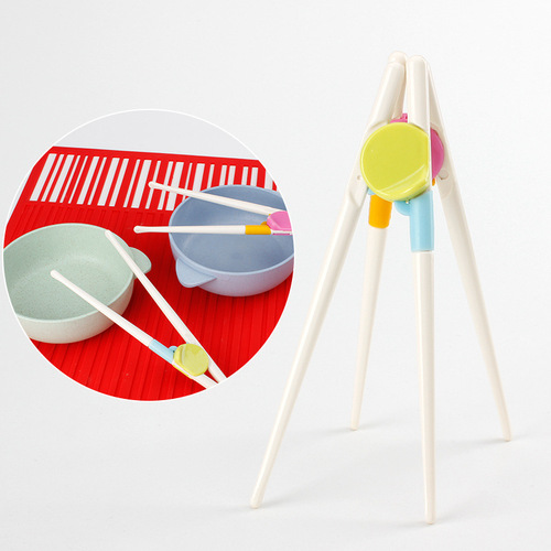 端头不掉筷子儿童就餐学习筷子宝宝吃饭会用筷子婴儿锻炼筷