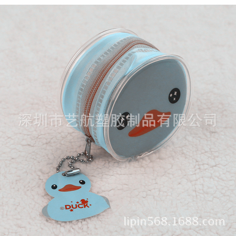 厂家供应精美PVC袋pvc拉链袋饰品袋电压pvc零钱袋出口日本环保