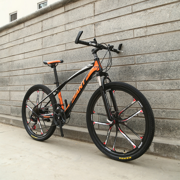 DLANT bicicleta de montaña amortiguador disco de freno velocidad variable bicicleta estudiante masculino y femenino bicicleta 26/24 pulgadas regalo al por mayor Coche