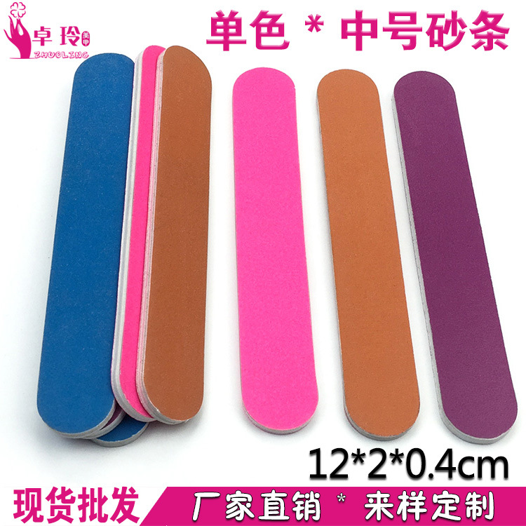 Herramientas de uñas Archivo de uñas herramientas de belleza tira de pulido de uñas tira de pulido en stock al por mayor