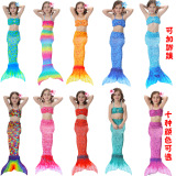 Детский купальник, крой «рыбий хвост», косплей