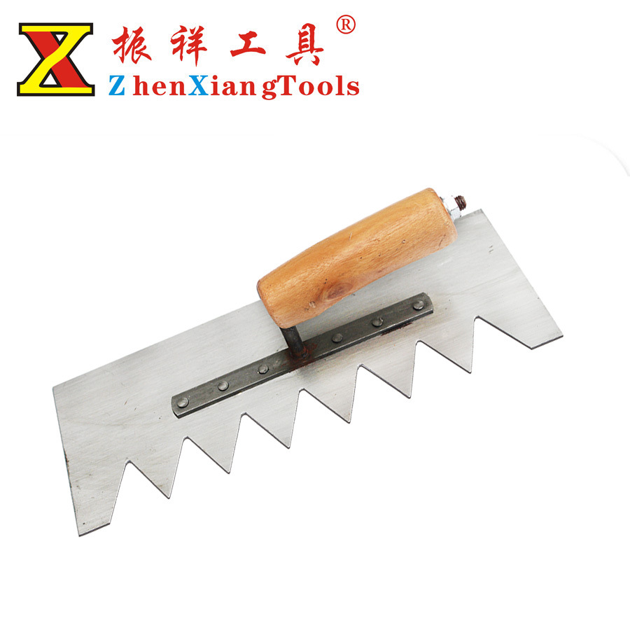 振祥工具 建筑工具 抹泥板 铁板 泥浆板 带齿泥板 三角齿泥板