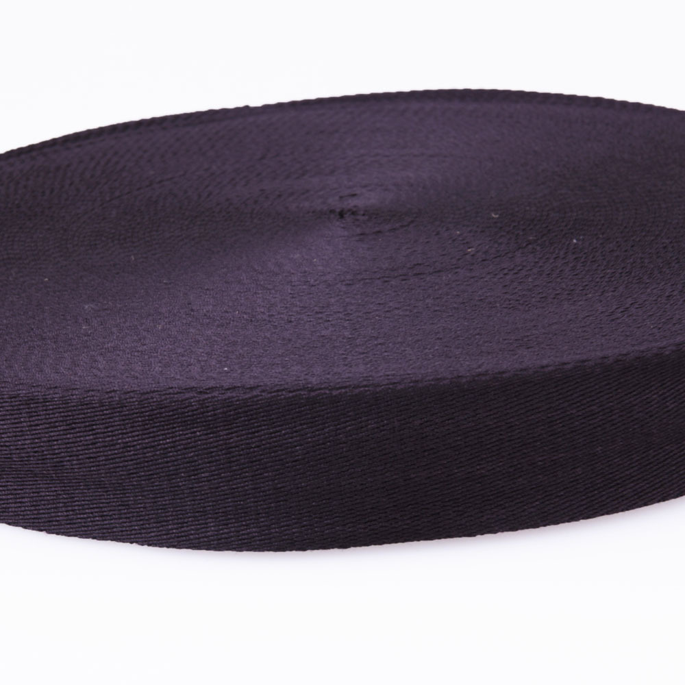 保定供应 现货 3.8cm 6分 紫色 涤棉织带 6分 斜纹 手提带