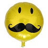 18 -inch smiley facial expression balloon emoticon package aluminum film balloon birthday decoration layer eMOJI aluminum foil balloon