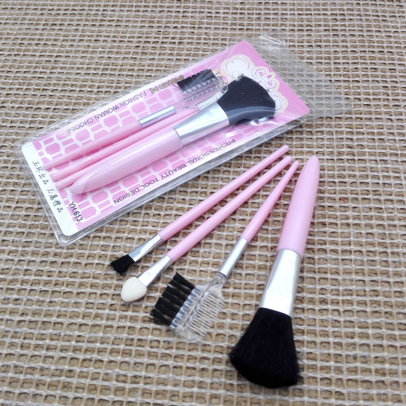H1 234 613 # cepillo de cuatro piezas conjunto cepillo de cejas herramientas de maquillaje Yiwu 2 yuanes al por mayor dos yuanes tienda
