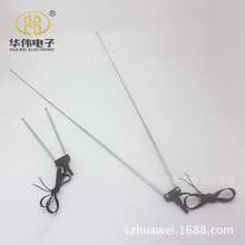 羊角伸缩拉杆天线6183-4节展开58厘米.用于 室内室外电视机TV
