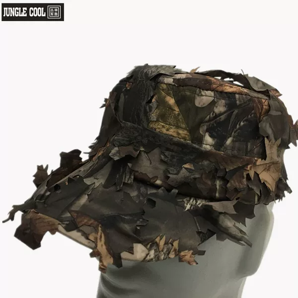 Outdoor Army fan field CS camouflage camouflage cap hunting camouflage cap leaves bionic camouflage flat cap