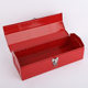 Hardware tool storage box single-layer portable red thickened tool box plastic spray tool box sleeve tool box