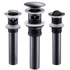 Large cap art basin bounce core retro European black antique brass basin black antique copper drain manufacturer