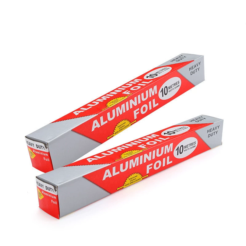Factory wholesale baking tin foil barbecue aluminum foil paper packaging tin foil 5m barbecue tin foil barbecue accessories