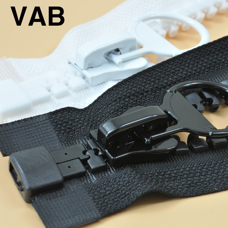 No. 20 Resin Zipper Extra Large Zipper Outdoor Luggage Clothing Accessories Zipper Open Tail Zipper Spot Wholesale