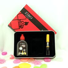 T10铁盒15号铁盒三件套 配25ML煤油烟嘴 煤油打火机专用礼盒