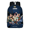 Capacious school bag, cartoon comfortable breathable backpack