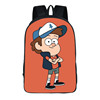 Capacious school bag, cartoon comfortable breathable backpack