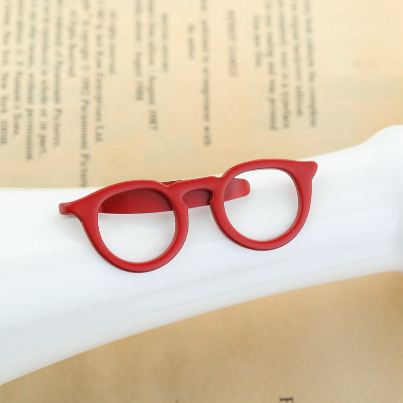 Korean men's suit shirt tie clip simple business formal glasses clip shirt tie clip wholesale