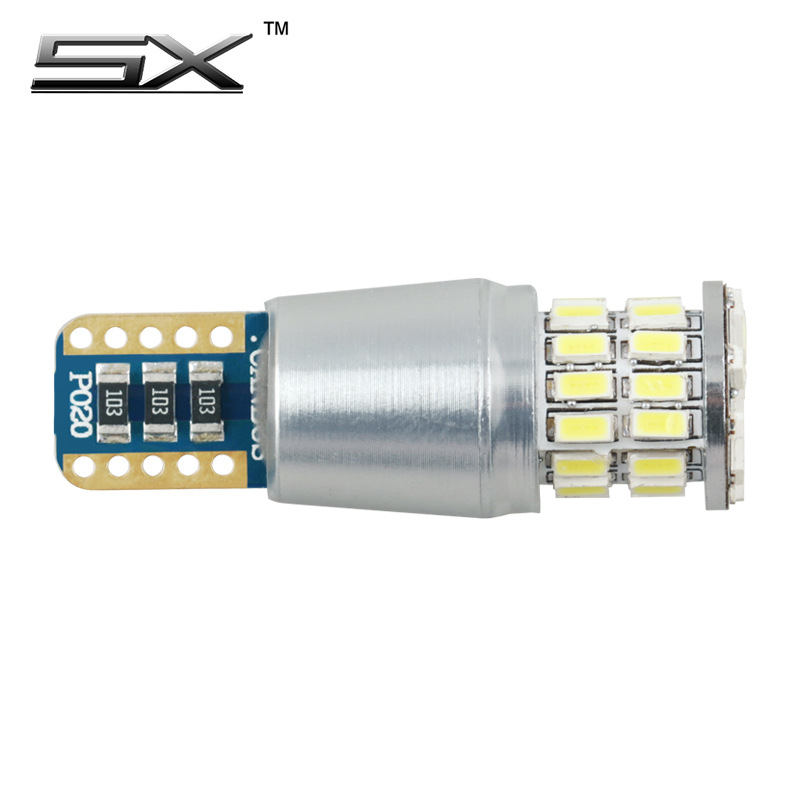 Venta caliente transfronteriza T10 ancho luz de la puerta del coche luz 38smd 3014 lado bombilla pequeña lámpara de luz LED