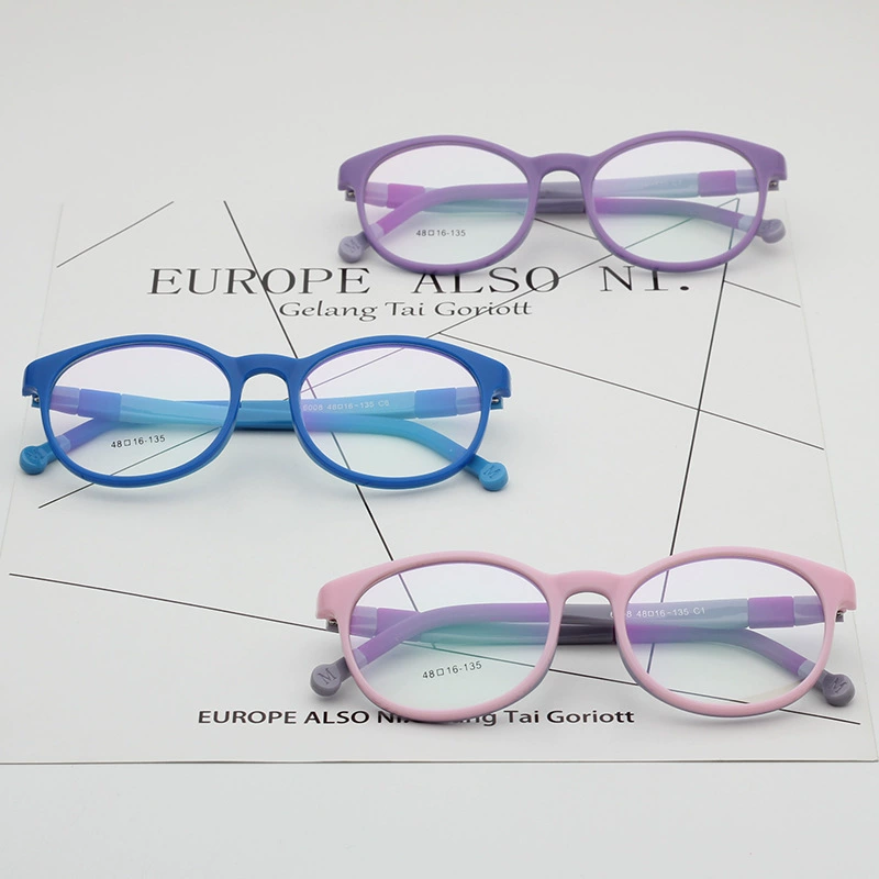 Cartoon children's silicone glasses, optics