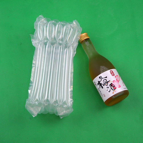 6-column high 22CM plum wine air column bag, thickened inflatable bubble bag, express logistics packaging, shockproof inflatable bubble column