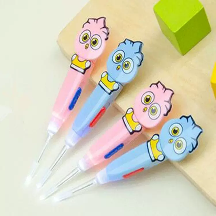 新款卡通发光耳勺儿童安全耳挖洁耳器不带硅胶套2元点热销居家