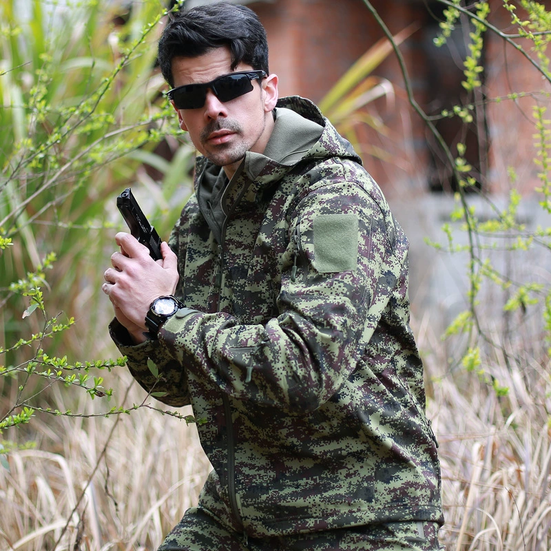 ЭДСДИ поход camouflage демисезонная куртка для работы
