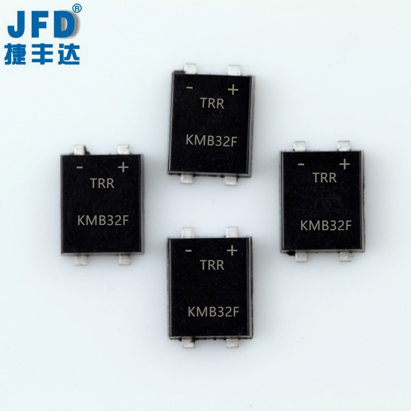 KMB32F 肖特基整流桥 3A 20V  uA500 VF0.5 TRR