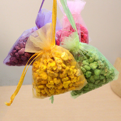 Aromatic stone plain sachet, scented grass fragrance bag, car sachet, odor removal aromatherapy wood pellet manufacturer wholesale