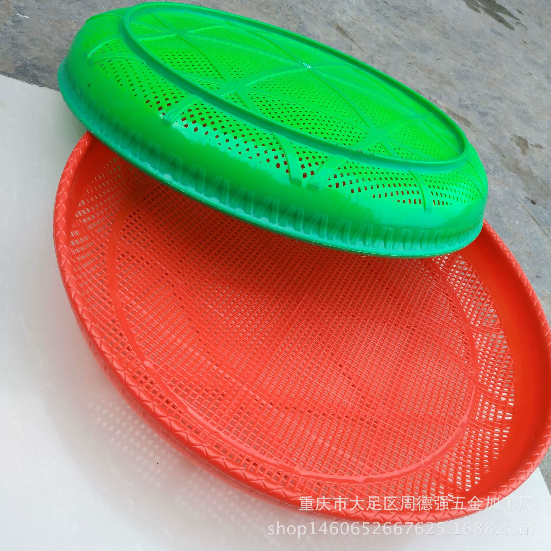 Пластиковое сито, сито для муки, утолщенное круглое сито, рисовое сито, почва, бытовое пластиковое отверстие, круглая совок, универсальное сито производителя