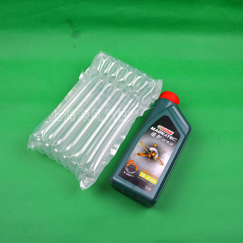 8-inch tall 23cm air column bag 1 liter engine oil express logistics packaging bubble column shockproof airbag bag film inflatable bag