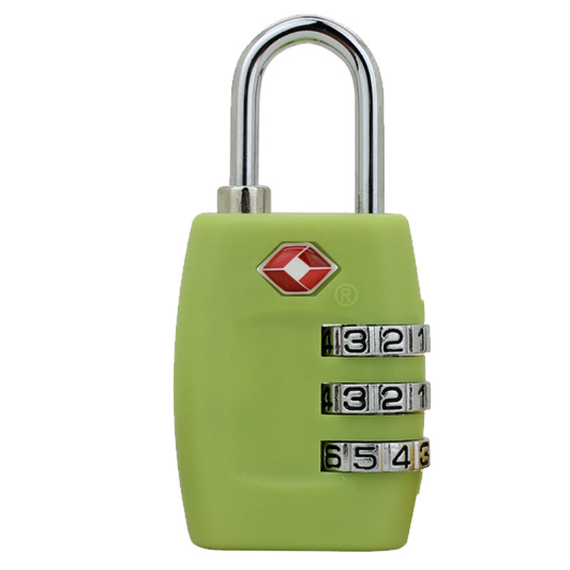 TSA335 3 plastic customs lock box lock password lock lock lock lock 5