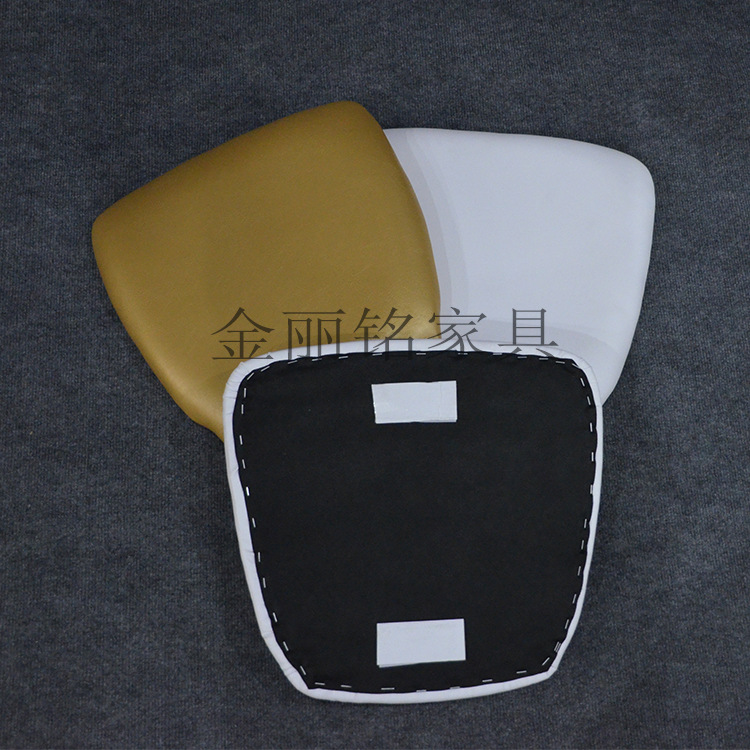 Suministro directo de fábrica de bambú silla cojín del asiento de la boda silla de alta esponja elástica cojín móvil PU bambú silla suave bolsa cojín al por mayor