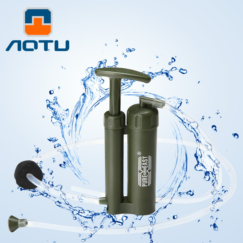 Aotu camping individual water purifier portable water filter outdoor water purifier cross-border clean easy wholesale AT6630