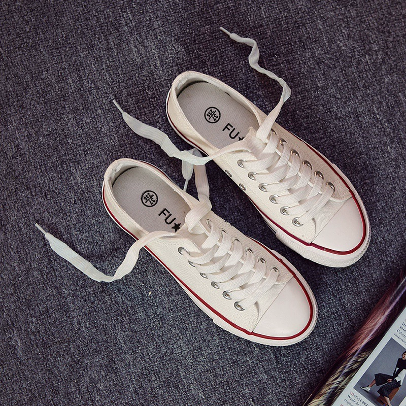 Canvas Shoes Chunfu Bu A01 (female) — Low-top, Lightweight, Classic 2024 Style