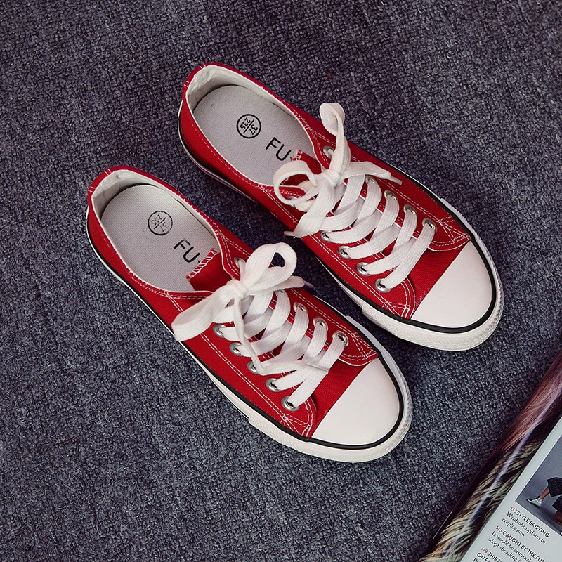 Canvas Shoes Chunfu Bu A01 (female) — Low-top, Lightweight, Classic 2024 Style