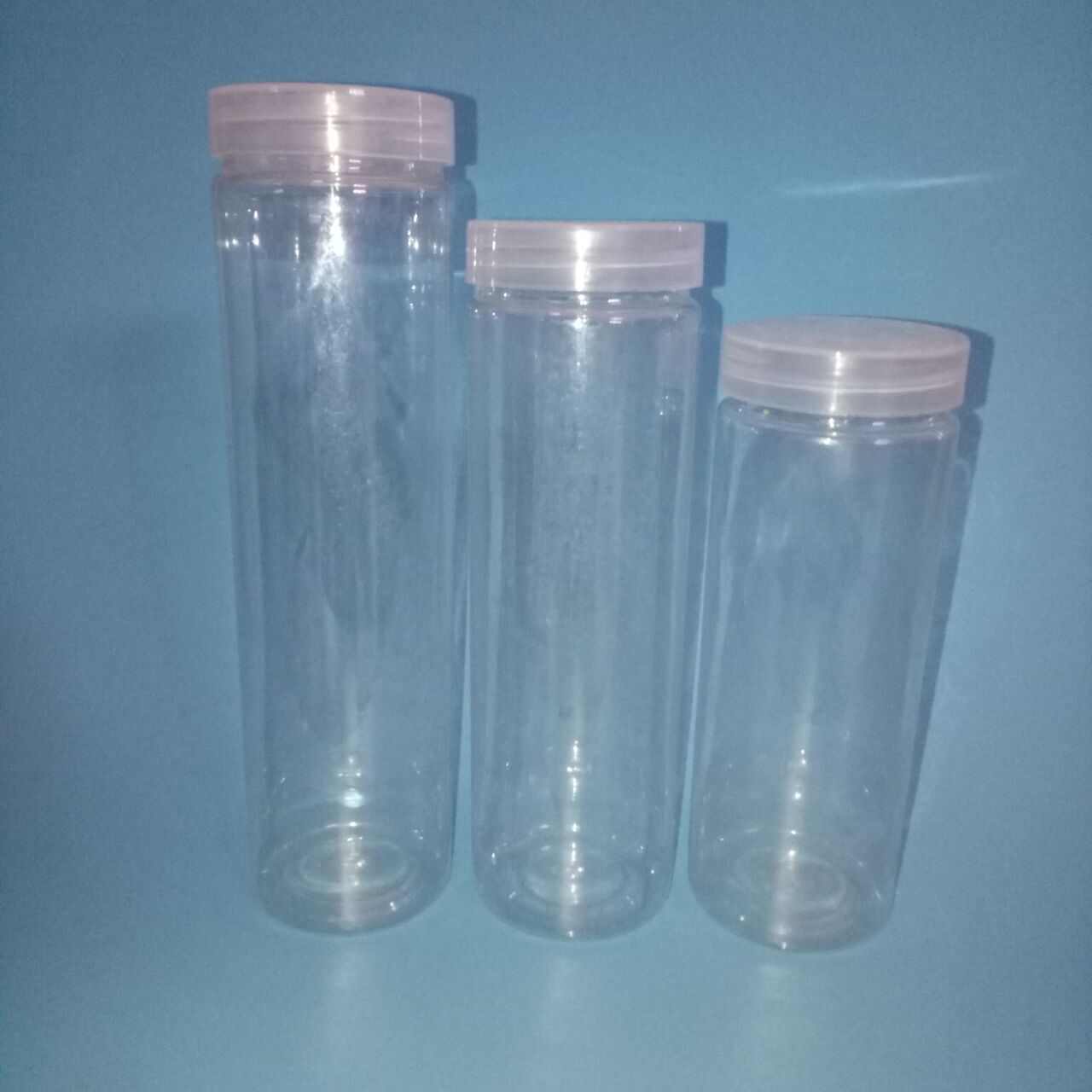 直筒瓶直通挂件直桶挂绳瓶冷感毛巾桶吸水毛巾塑料瓶