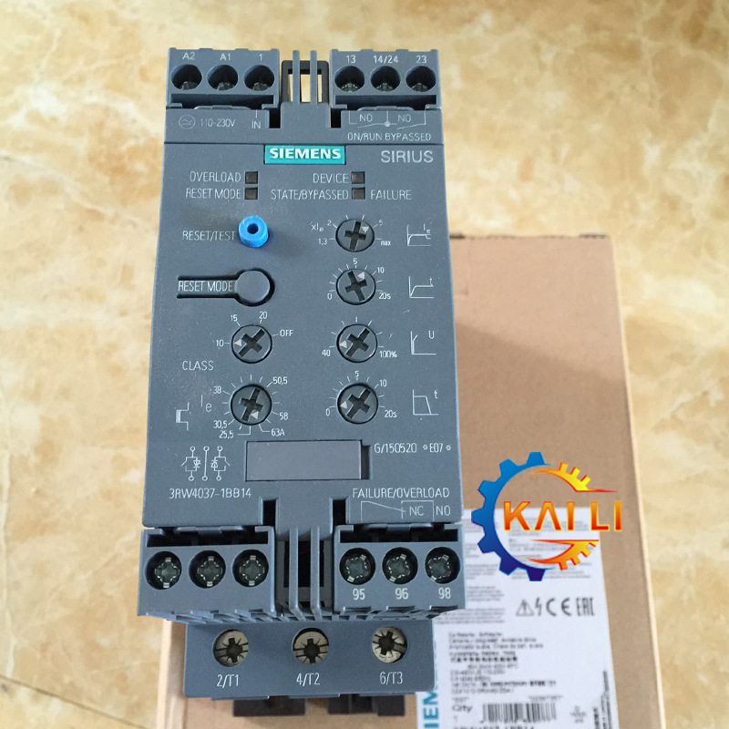 3RW4028-2BB05/2BB15/2TB05西门子软起动器38A/22KW