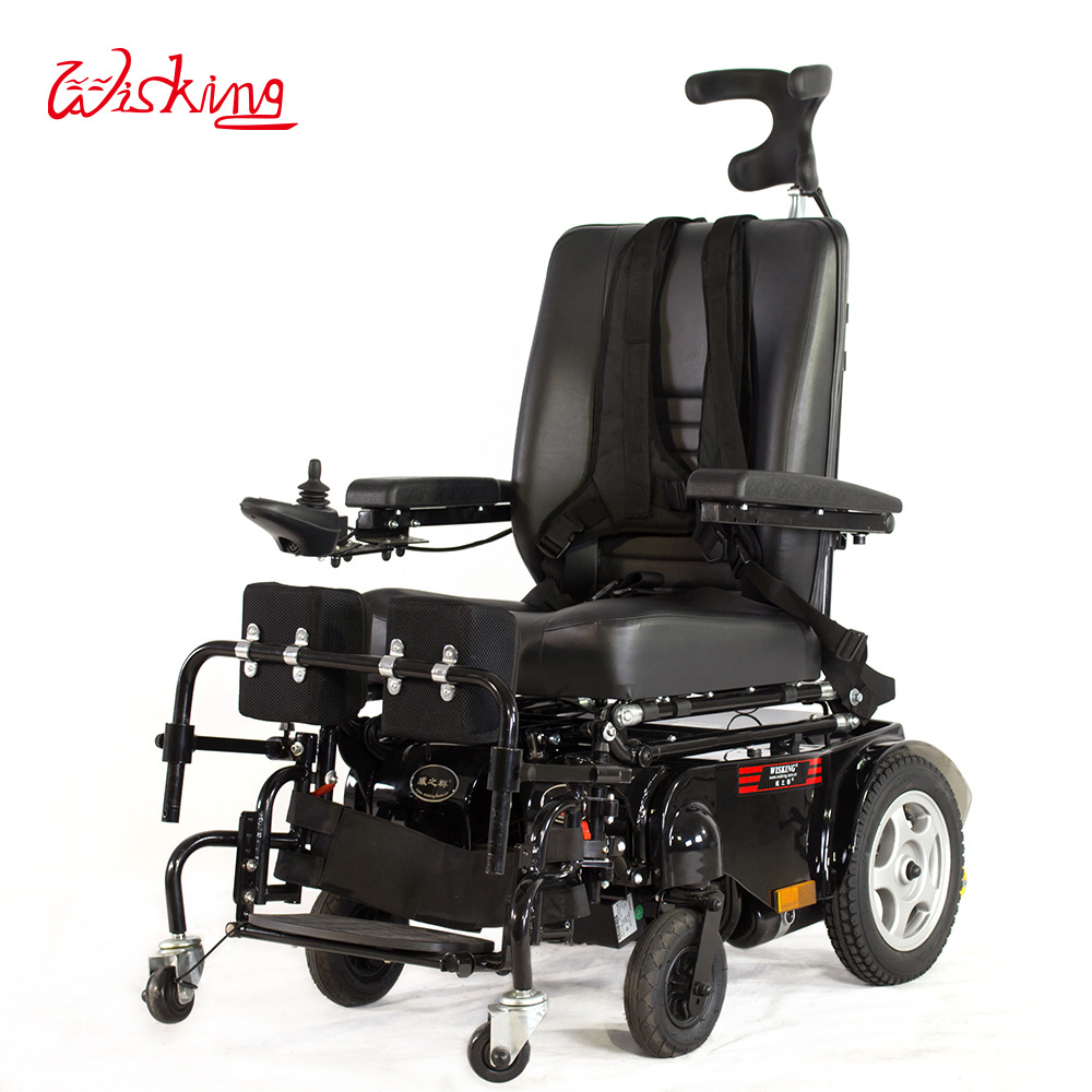 威之群站立式电动轮椅车智能全自动多功能后躺残疾老人专用代步车