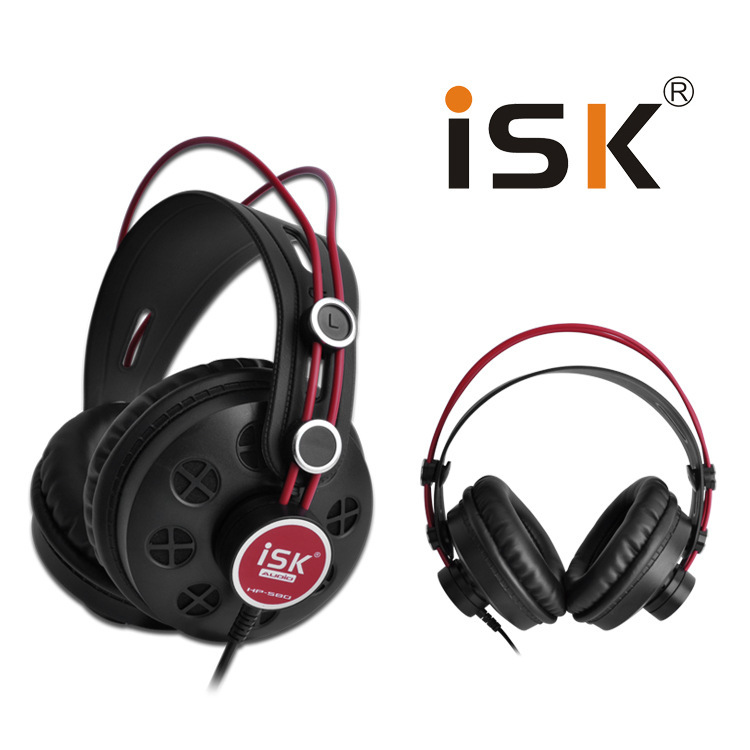 ISK HP-580 headset movie music headset computer karaoke recording DJ monitor headset ISK HP-580 headset movie music headset computer karaoke recording DJ monitor headset