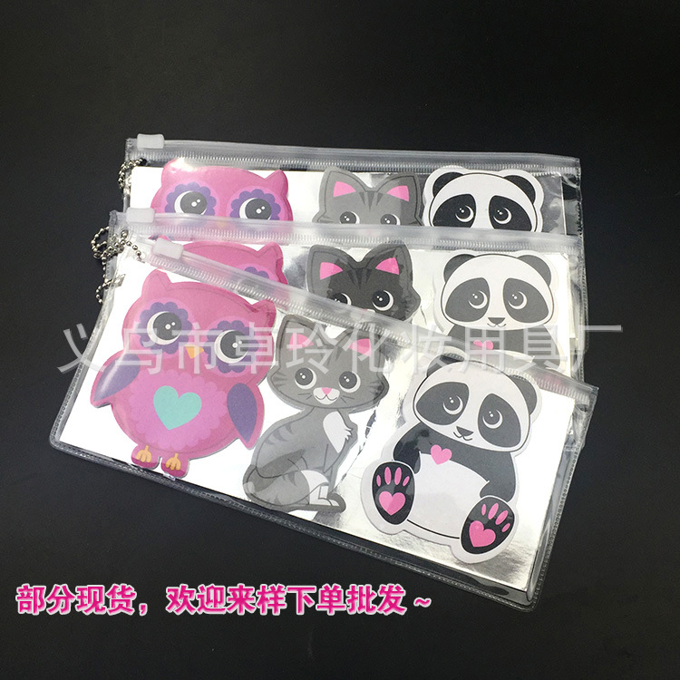 Lima de uñas Traje búho Panda tira de molienda animal dedo patrón uñas frotar en stock Ding