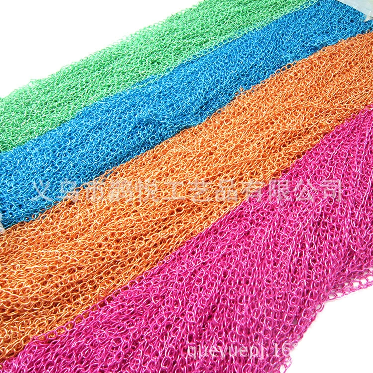 Single buckle chain jewelry extension chain diy accessories clothing baby clothes decorative chain can be added as color-preserving iron tail chain