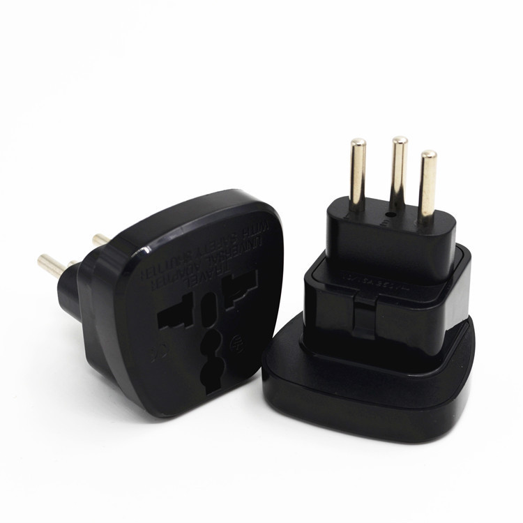 瑞士全球通旅游插头转换插座SS-11A嵌入式中东南美洲欧盟各国苏俄