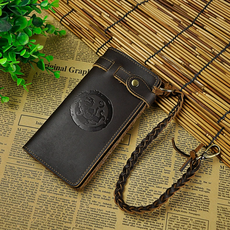 (Cross-border trading), leather retro bracelet, long wallet