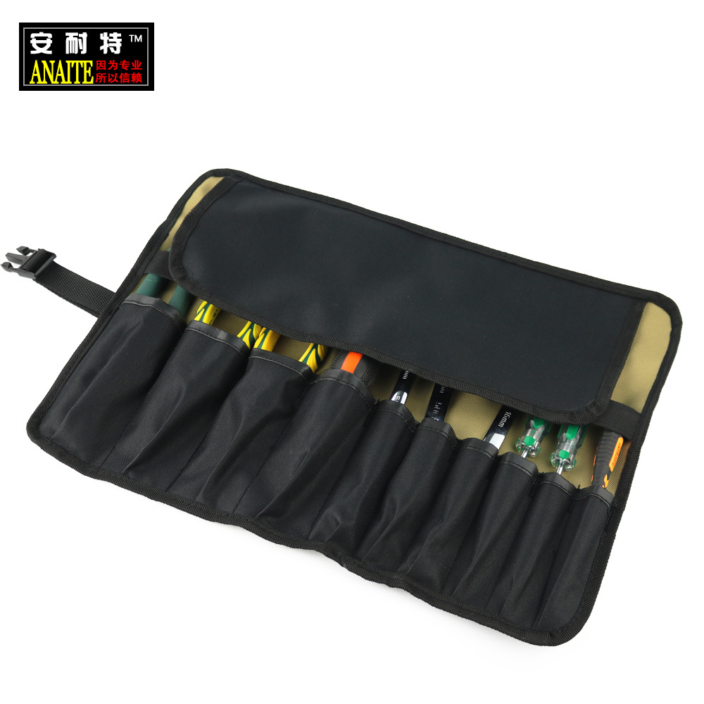 厂家供应具包工具收纳包插袋包工具收纳袋牛津布带扣防掉小包