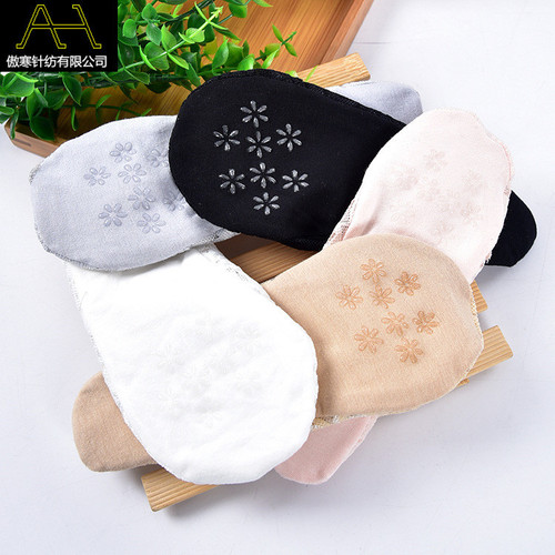 Korean lace boat socks, women's silicone non-slip shallow mouth invisible socks, non-slip cotton bottom invisible ice silk Xiaohongshu