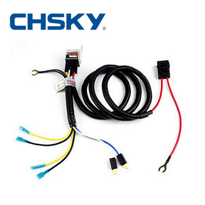 12V24V Car Snail Whistle Horn Modification Wiring Harness Damage-Free Car Relay Wiring Harness Roof (Other Car Modifications) - 12v