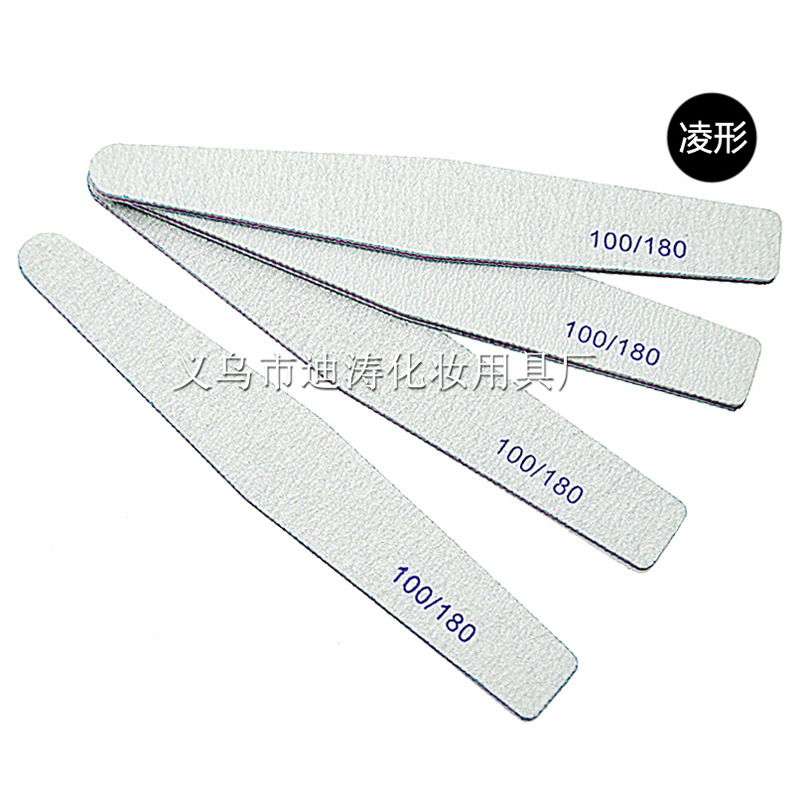 Sólo impreso digital lima de uñas de diamante gris y blanco tira de frotamiento de doble cara Corazón púrpura con dientes tira de pulido dientes de Corazón púrpura que forma el pulido